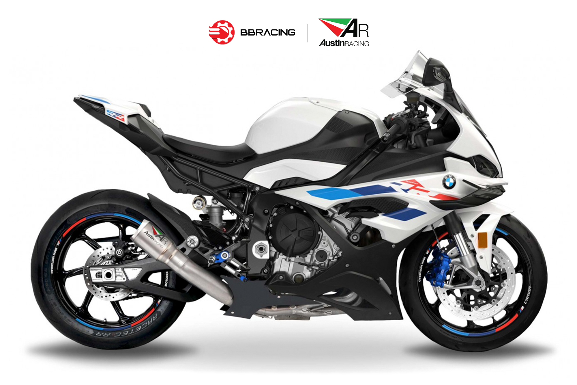 Austin Racing BMW S1000 RR 2020-22 - Full System GP1RT Titanium Tem