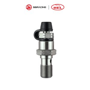HEL M10 x 1.00 Single Banjo Bleed Nipple Bolt