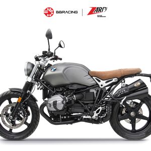 BMW R nineT Scrambler 2021-23 - Zard Slip On Hardy Black Coating