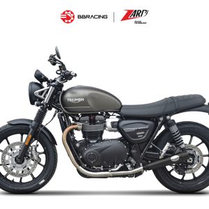 Triumph Speed Twin 900 2021-23 - Zard Slip On N.2 Euro 5 Black Coating
