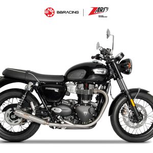 Triumph Bonneville T120 2021-23 - Zard Slip On N.2 Euro 5 Stainless Steel