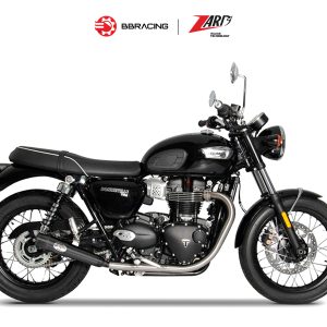 Triumph Bonneville T120 2021-23 - Zard Slip On N.2 Euro 5 Black Coating
