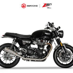 Triumph Speed Twin 1200 2021-23 - Zard Slip On N.2 Conical Euro 5 Carbon End Cap
