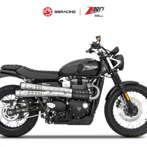 Triumph Scrambler 900 - Zard Slip On N.2 Six-Days Stainless Steel