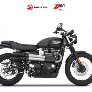 Triumph Scrambler 900 - Zard Slip On N.2 Six-Days Black Coating