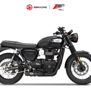 Triumph Bonneville T120 2016-20 - Zard Full Kit 2>2 Black Coating