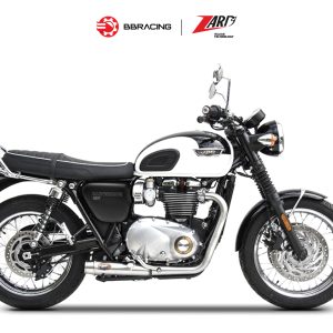 Triumph Bonneville T120 2016-23 - Zard Full Kit 2>2 Racing Mirror Polished