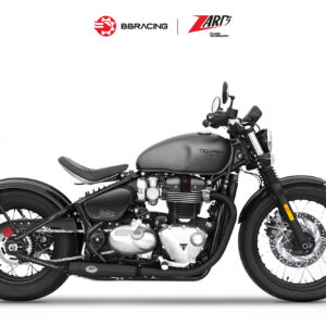 Triumph Bonneville Bobber - Zard Slip On N.2 Black Coating