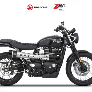 Triumph Scrambler 900 - Zard Full Kit 2>1 Limited Black Coating