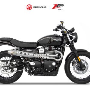 Triumph Scrambler 900 - Zard Full Kit 2>1 Stainless Steel
