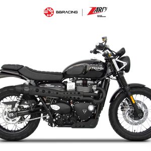 Triumph Scrambler 900 - Zard Full Kit 2>1 Black Coating