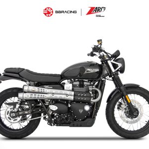 Triumph Scrambler 900 - Zard Slip On N.2 Six-Days Stainless Steel