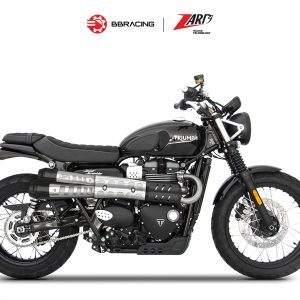 Triumph Scrambler 900 - Zard Slip On N.2 Black Coating