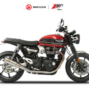 Triumph Speed Twin 1200 2017-23 - Zard Slip On N.2 Conical Stainless Steel