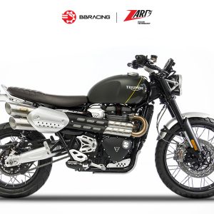 Triumph Scrambler 1200 2019-20 - Zard Slip On Stainless Steel