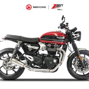Triumph Speed Twin 1200 2017-23 - Zard Full Kit 2>1 SP Stainless Steel