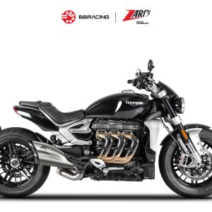 Triumph Rocket III 2020-23 - Zard Slip On Stainless Steel