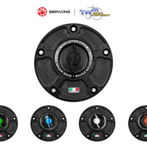 TWM Kawasaki ZX-10R 2006-20 Fuel Cap Black