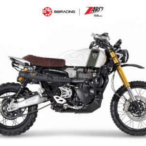 Triumph Scrambler 1200 2024-25 - Zard Full Kit Twin Black Coating